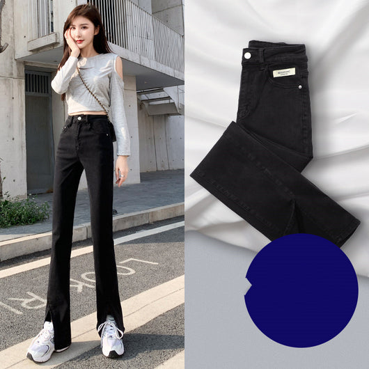 Pantalones Jeans Acampanados de Cintura Alta para Mujer - Tendencia Verano y Otoño - Image 11