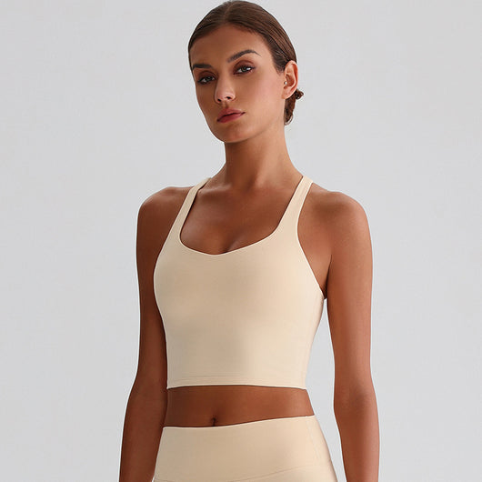 Sujetador Deportivo Cross Back para Yoga y Running - Image 23