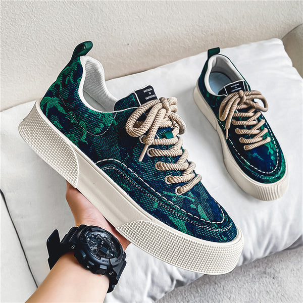 Zapatos Casuales Versátiles con Elevación de Altura Discreta