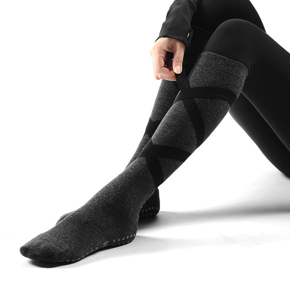 Calcetines de Danza con Soporte de Presión - Transpirables, Cálidos y Antideslizantes