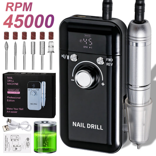 Máquina Profesional de Pulido de Uñas 45000 RPM - Removedor de Esmalte - Image 5