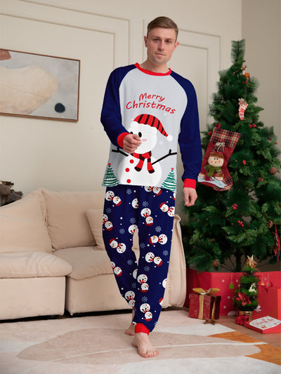 Pijamas Navideños Familiares a Juego con Diseño de Muñeco de Nieve - Image 15