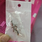 Alloy wings necklace 1Pair Plateado Earring