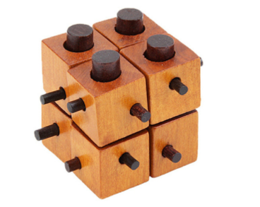 Puzzle de Bloqueo Kongming - Juguete Educativo de Bambú - Image 44