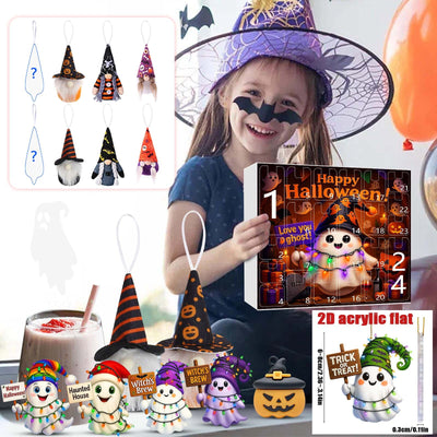 Adorno Navideño Muñeca Fantasma Calabaza en Caja Sorpresa - Image 20