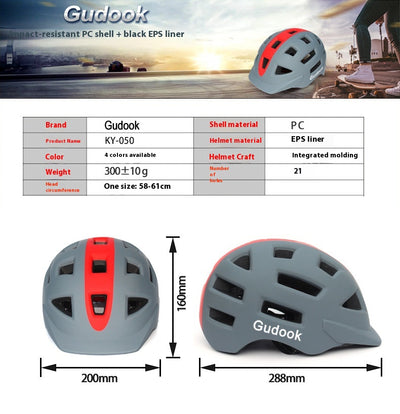 Casco Integrado 2 en 1: Patineta y Bicicleta para Commuting Urbano - Image 8