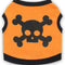 Chaleco Halloween para Perros y Gatos - Diseño Calavera con Bloques de Color