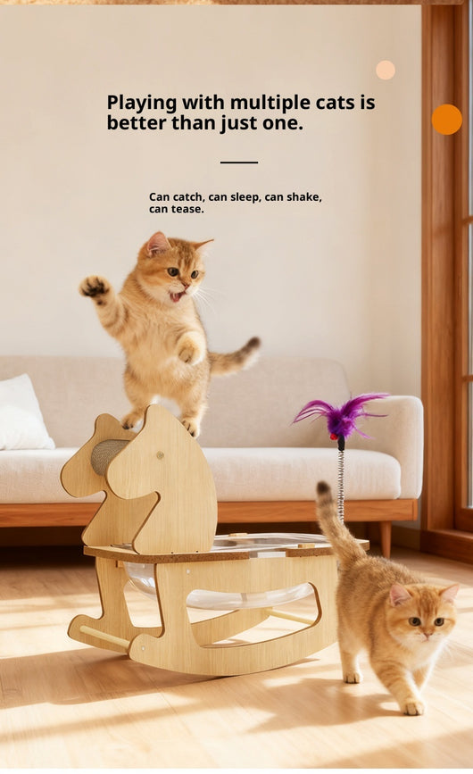 Cama Cápsula Espacial para Gatos con Cuerda de Cáñamo Resistente - Image 11