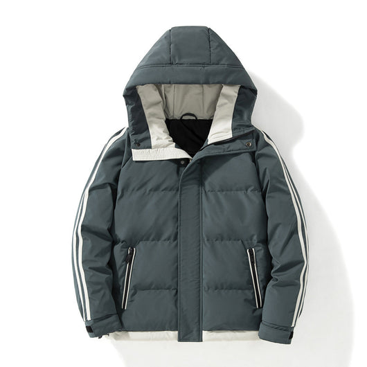 Abrigo Acolchado de Invierno para Hombre Talla Grande Estilo Coreano - Image 7