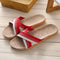Pantuflas de Lino para Pareja - Cómodas para Casa con Suela Gruesa