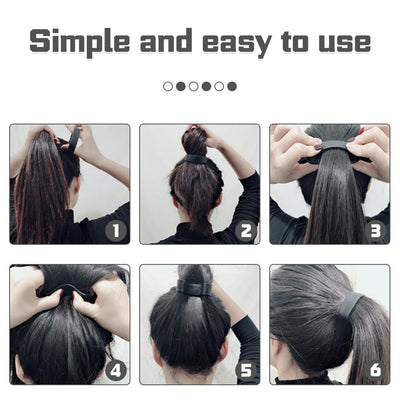Elástico Silicona Plegable Ecológico - Sujetador de Cabello sin Costuras - Image 10