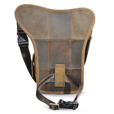 Bolsa de Cintura de Cuero Curtido al Aceite Vintage para Hombre - Estilo Outdoor - Image 28
