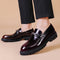 Zapatos Gommino con Hebilla Horse Street en Cuero Japonés Pulido para Hombre