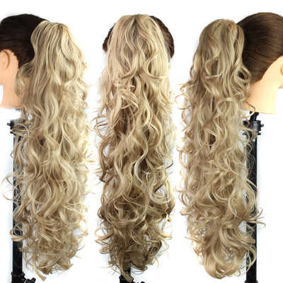 Extensión de Cabello Ondulado con Pinza - Coleta Postiza Fibra Sintética Premium - Image 6