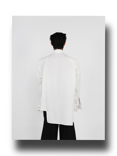 Camisa Acolchada de Manga Larga con Hombros Reforzados y Detalles Metálicos - Image 20