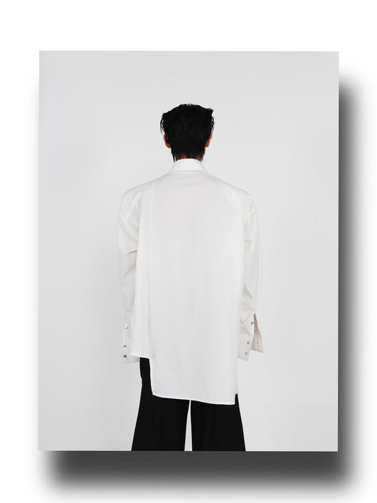 Camisa Acolchada de Manga Larga con Hombros Reforzados y Detalles Metálicos - Image 20
