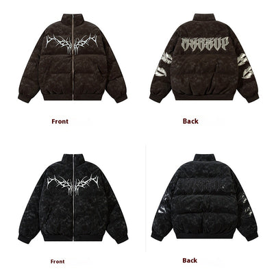Abrigo Tipo Pan Retro Americano para Otoño Invierno - Image 11