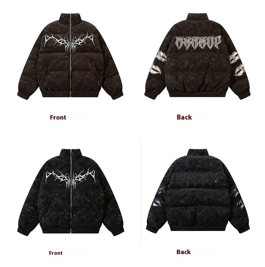 Abrigo Tipo Pan Retro Americano para Otoño Invierno - Image 11