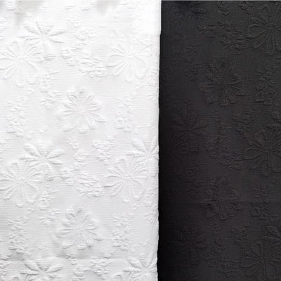 Tela para Vestidos Femeninos con Textura Relieve Floral 3D y Efecto Burbuja - Image 6