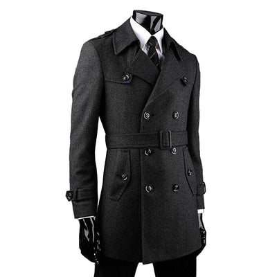 Abrigo Tweed Casual Oversize para Mujer - Elegancia Desenfadada - Image 10