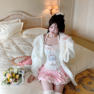 Conjunto Soft Girl Japonés: Blusa y Falda Dulce y Moderna - Image 13