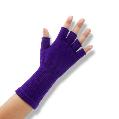 Guantes Térmicos Acrilicos Ribeteados con Dedos Abiertos - Image 9