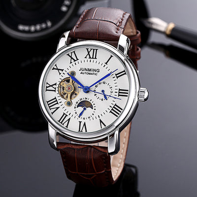 Reloj Automático para Hombre con Números Romanos y Resistencia al Agua - Image 7