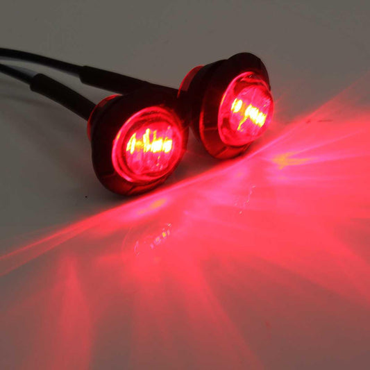 Luz Lateral LED 3x4 Pulgadas 12V para Camiones y Remolques