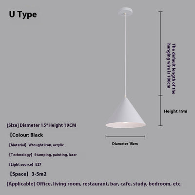 Lámpara Colgante Minimalista de Diseño Moderno para Restaurante y Bar - Image 23
