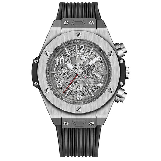Reloj Mecánico Automático con Diseño Hueco de Silicona - Image 15