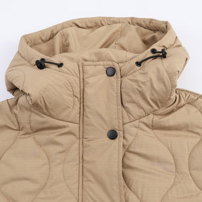 Chaqueta Acolchada Impermeable con Capucha para Mujer - Versátil y Cómoda - Image 3
