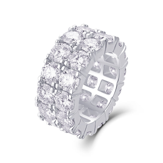 Anillo de Plata S925 con Moissanita de 50 Quilates - Image 2