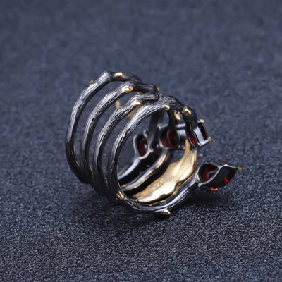 Anillo Personalizado con Gemas Incrustadas Diseño Exclusivo - Image 14
