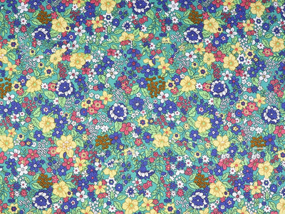 Tela de Algodón Twill Estampado Flores - Diseño Floral Delicado - Image 20
