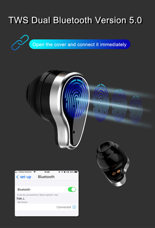 Pulsera Inteligente 2 en 1 con Auriculares Inalámbricos Bluetooth - Image 11