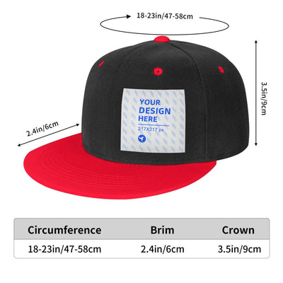 Gorra Hip Hop Infantil con Visera Plana y Contraste - Image 11