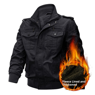 Chaqueta de Trabajo Suelta en Algodón - Image 10