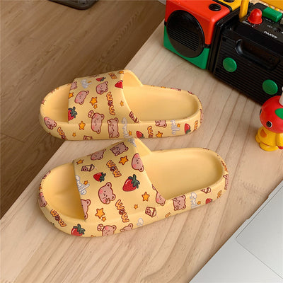 Pantuflas Cómodas para Mujer con Diseño Infantil y Suela Gruesa - Image 9