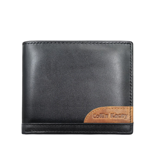 Cartera Corta de Cuero Genuino para Hombre - Image 23