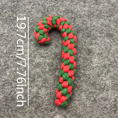 Juego de Juguetes Navideños de Cuerda para Perros - Mordedor Resistente y Limpiador de Dientes - Image 8
