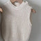Beige Vest 90 cm