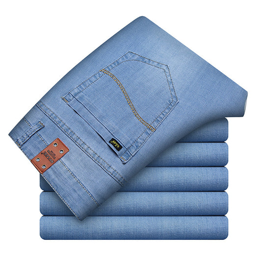 Pantalones Slim Fit Coreanos Juveniles en Tonos Claros - Image 8