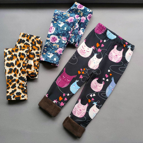Leggings Térmicos Forrados en Fleece para Niñas