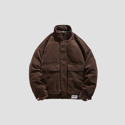 Chaqueta de Algodón Coreana para Hombre - Tendencia Invierno