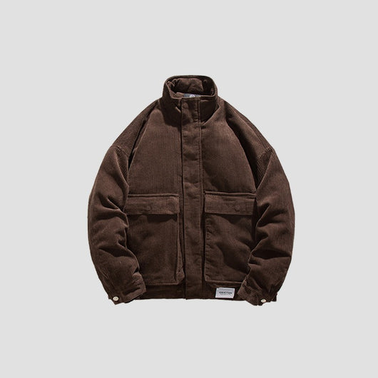 Chaqueta de Algodón Coreana para Hombre - Tendencia Invierno