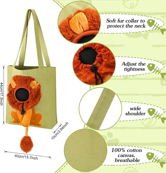 Bolsa Transportadora Práctica para Mascotas Pequeñas - Image 7