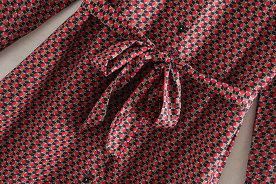 Vestido Largo Estilo Camisa de Manga Larga - Image 14