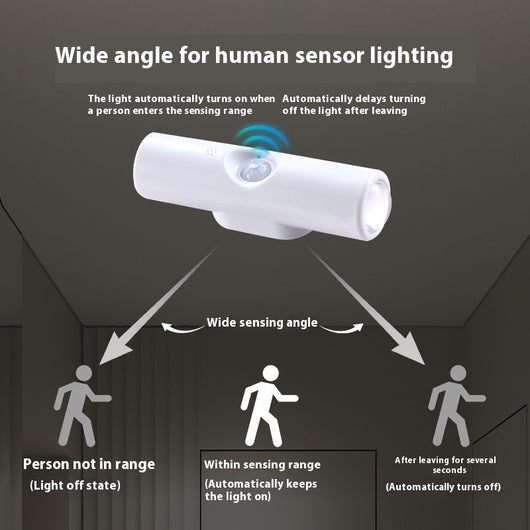 Lámpara Nocturna Inteligente con Sensor de Movimiento y Carga Magnética - Image 4