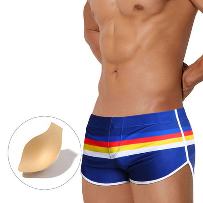 Bóxer de Baño Minimalista a Rayas - Perfecto para Playa y Piscina - Image 9