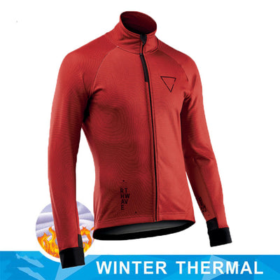 Jersey de Ciclismo Invernal en Lana Merino para Hombre - Image 5